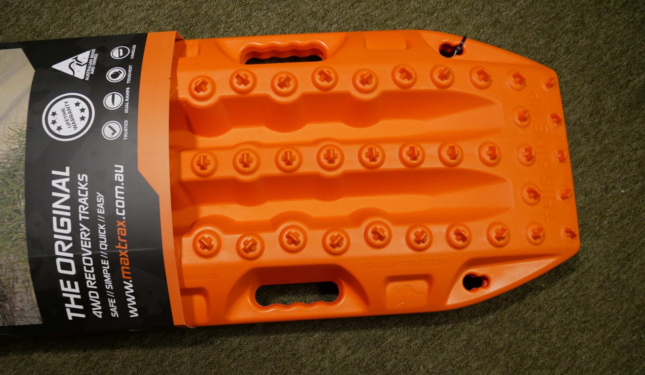 MaxTrax MK2 Kunststoff Sandbleche Orange Angebot 260.- Euro
