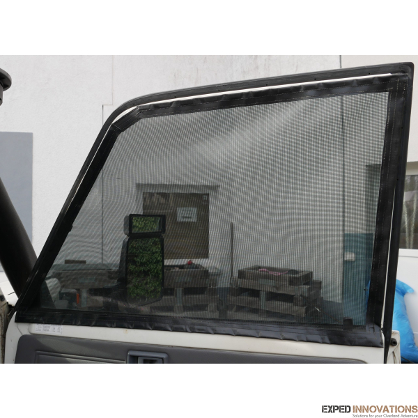 Fliegennetz Moskitonetz magnetisch Toyota LandCruiser J7 Fenster vorne Beifahrertür Fahrertür