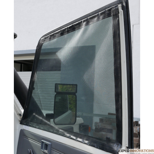 Fliegennetz Moskitonetz magnetisch Toyota LandCruiser J7 Fenster vorne HZJ78 HZJ79