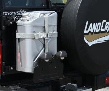 Toyota LandCruiser J7 original Kanister Ersatzkanister Reservekanister Halterung Toyota LandCruiser J7 original Kanister Ersatzkanister Reservekanister Halterung