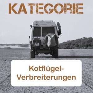 Kotflügel-Verbreiterungen / Zubehör