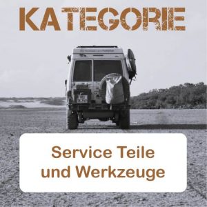 Service Teile und Werkzeuge