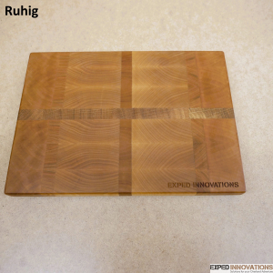 Reise-Schneidebrett Stirnholz / Made in Germany