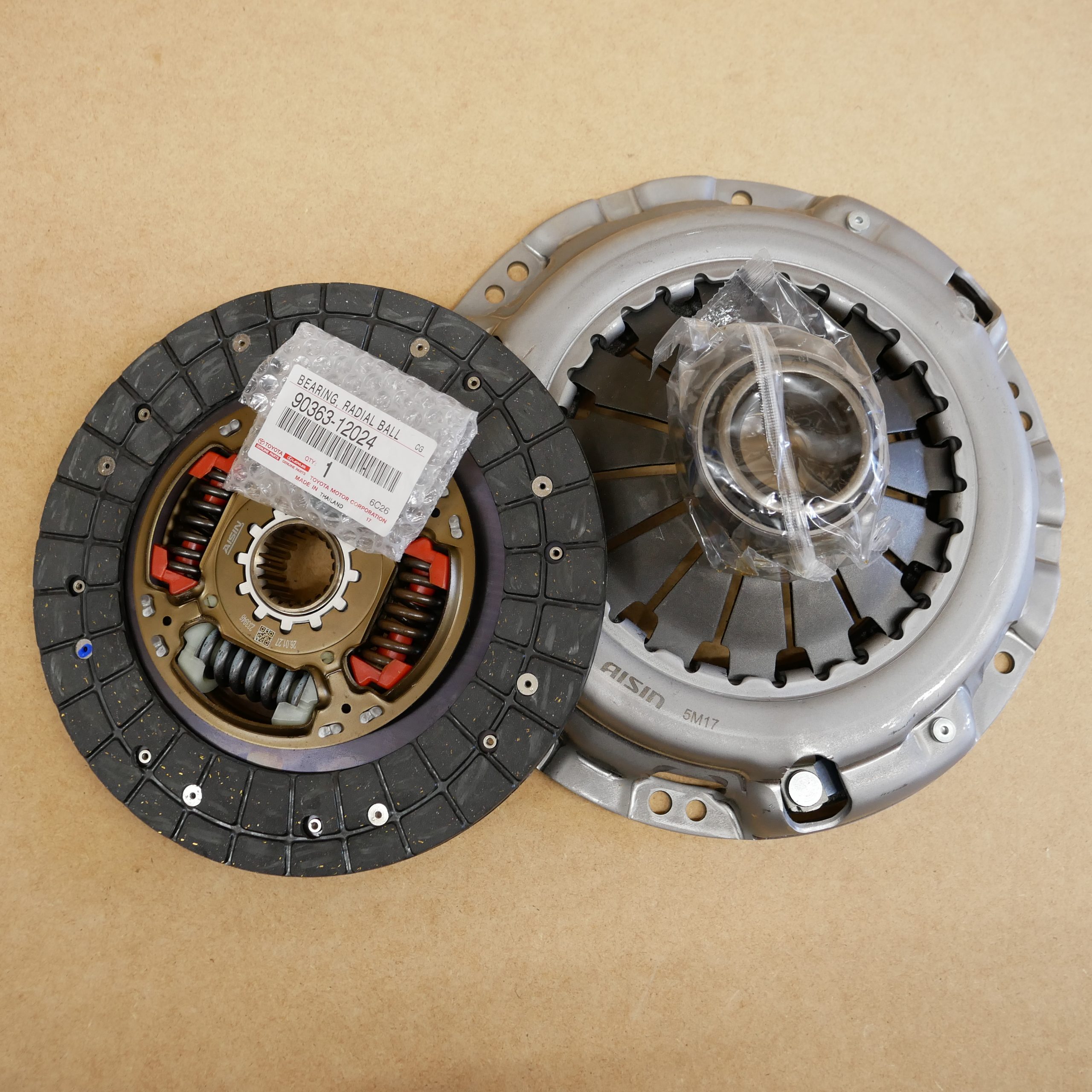 Toyota Land Cruiser LJ70 LJ73 LJ77 Kupplung Set komplett Aisin / Toyota