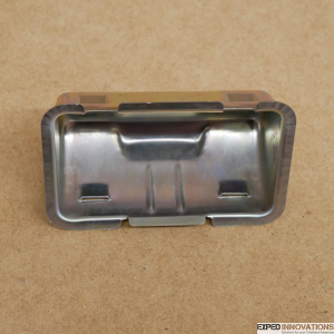 Toyota Original Einsatz Schale Aschenbecher hinten Land Cruiser Blech silber